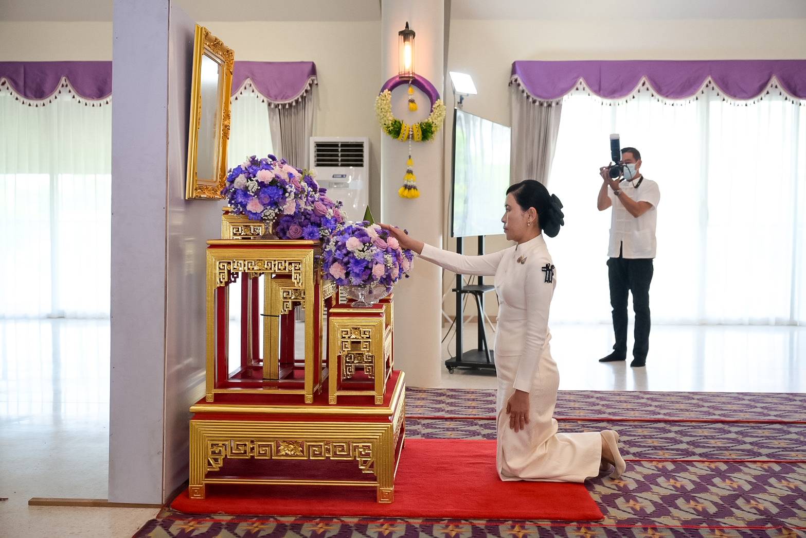 title - ส.ป.ก.นครปฐม  เข้าร่วมพิธีเจริญพระพุทธมนต์ เฉลิมพระเกียรติถวายพระพรชัยมงคลแด่ สมเด็จพระนางเจ้าสุทิดา พัชรสุธาพิมลลักษณ พระบรมราชินี เนื่องในวโรกาสวันเฉลิมพระชนมพรรษา 3 มิถุนายน 2569